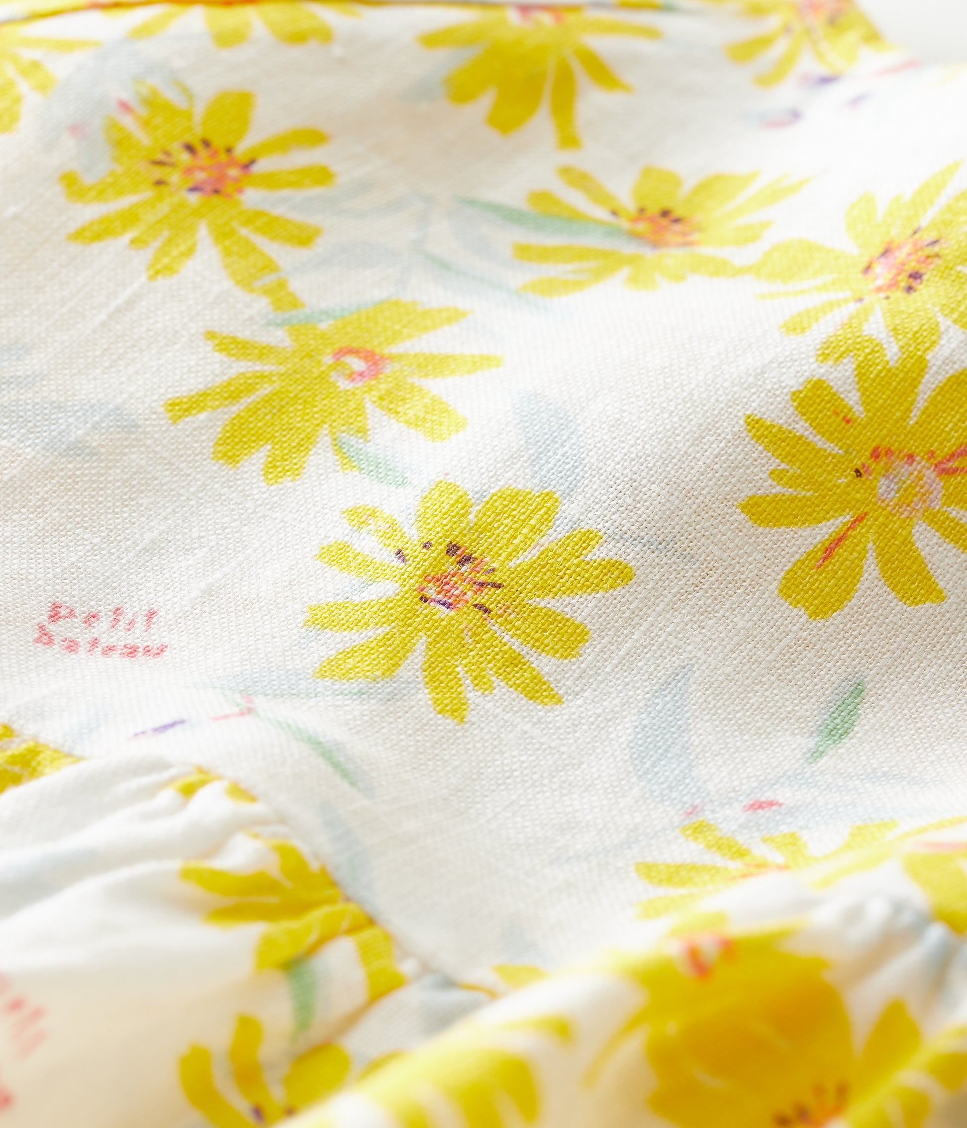 Girls Yellow Flowers Dress