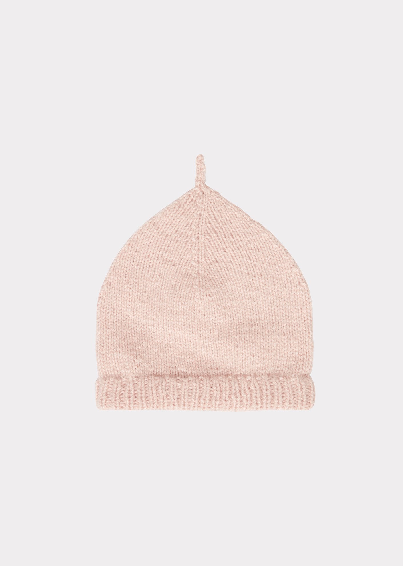 Baby Girls Light Pink Cashmere Hat