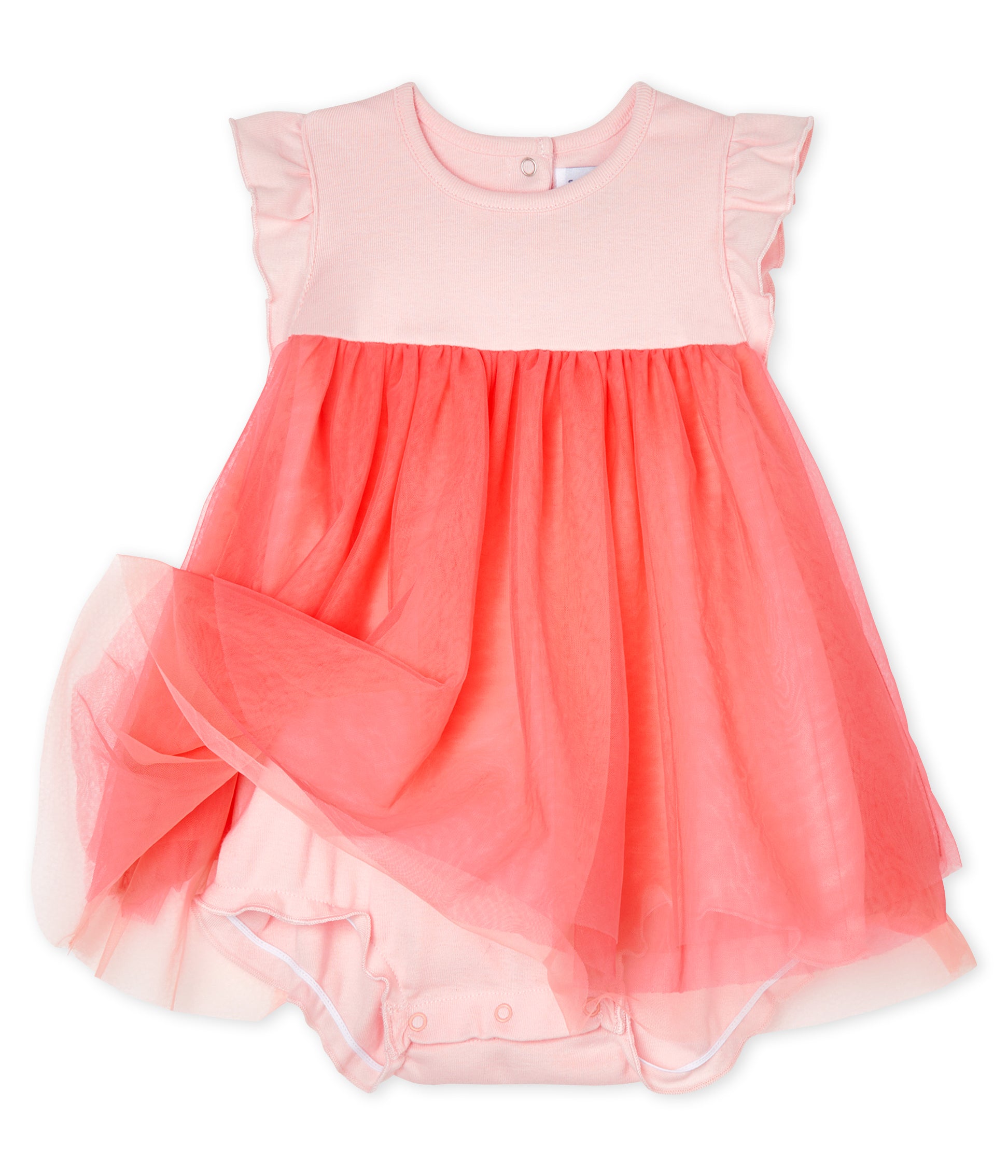 Baby Girls Pink Cotton Dress