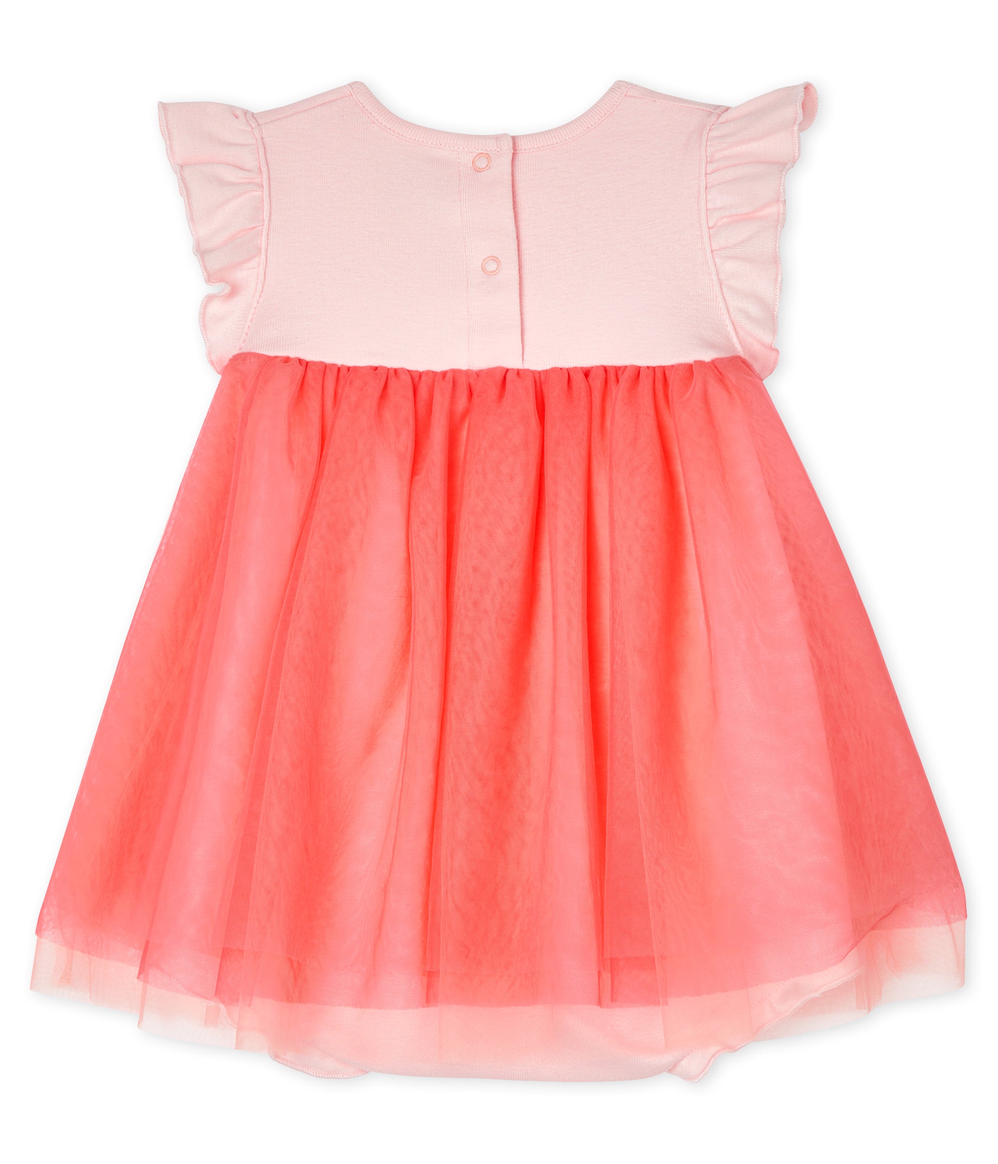 Baby Girls Pink Cotton Dress