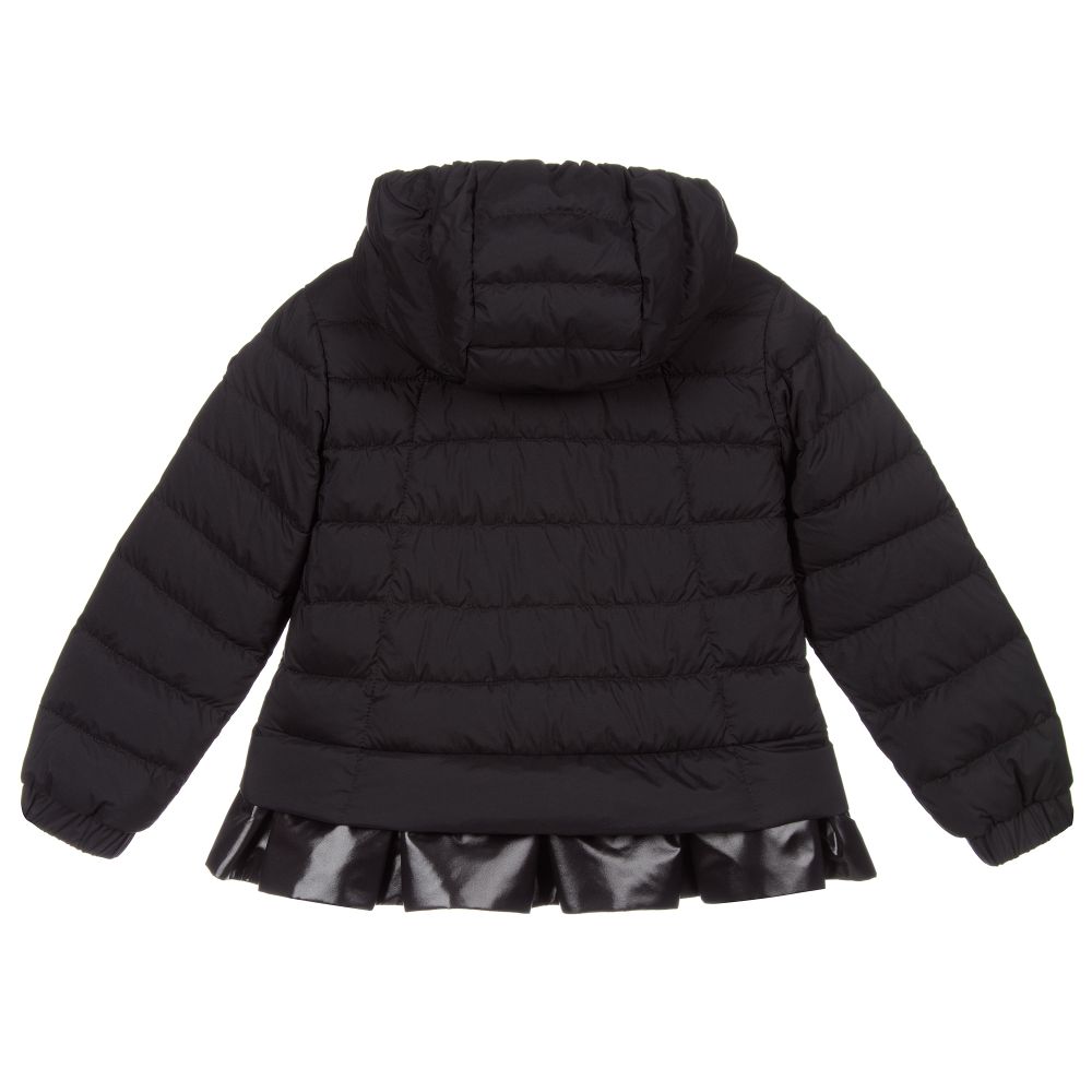 Girls Black 'TABETHA' Padded Down Jacket