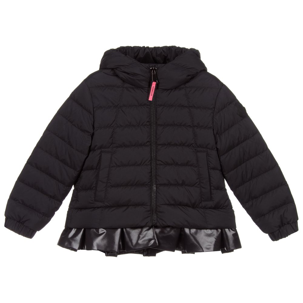 Girls Black 'TABETHA' Padded Down Jacket
