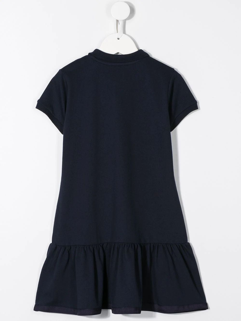 Girls Blue Logo Cotton Dress