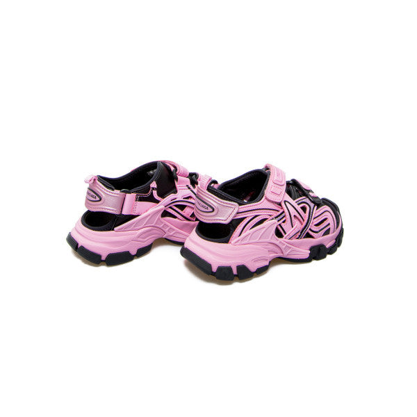 Girls Pink Velcro Sandals