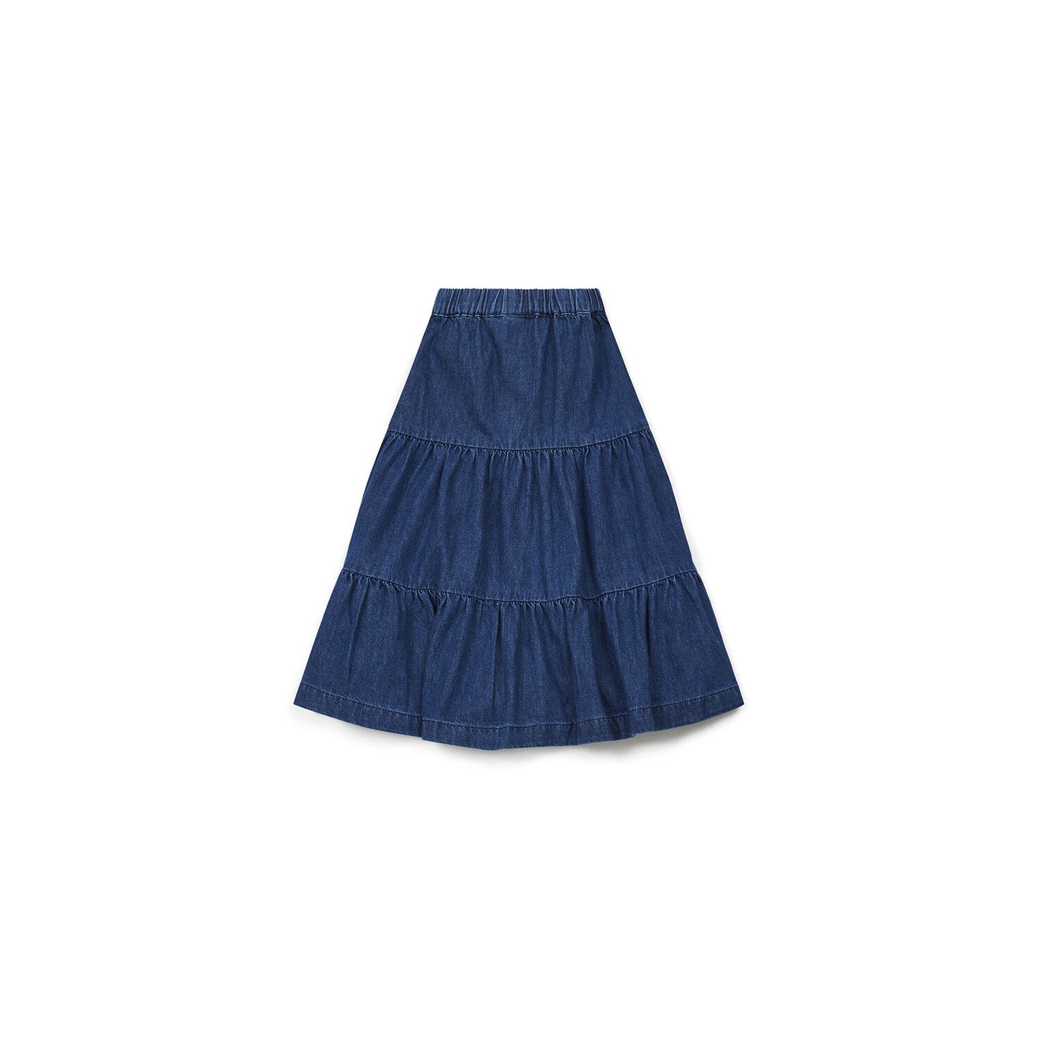 Girls Blue Denim Skirt
