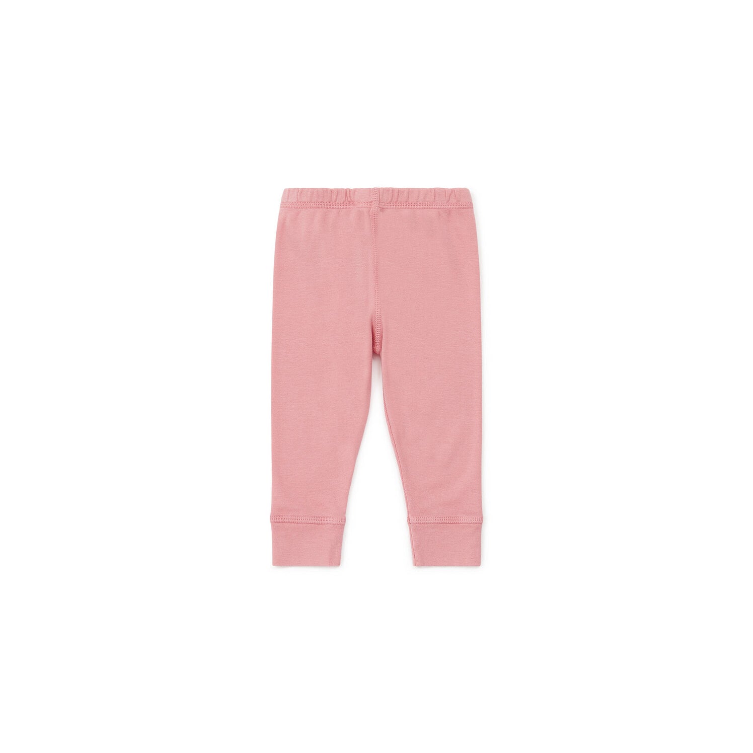 Baby Girls Pink Cotton Trousers