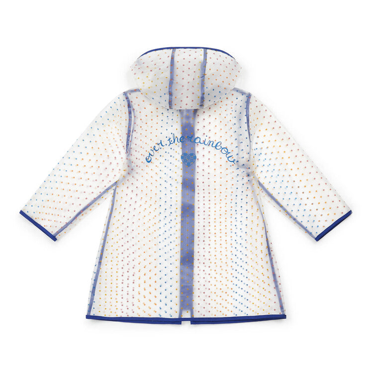 Girls Transparent Stars Raincoat