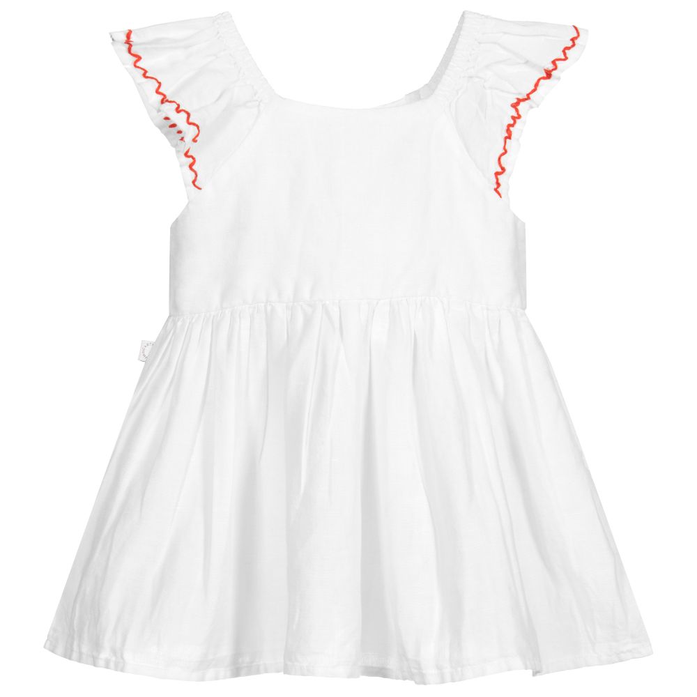 Baby Girls White Dress Set
