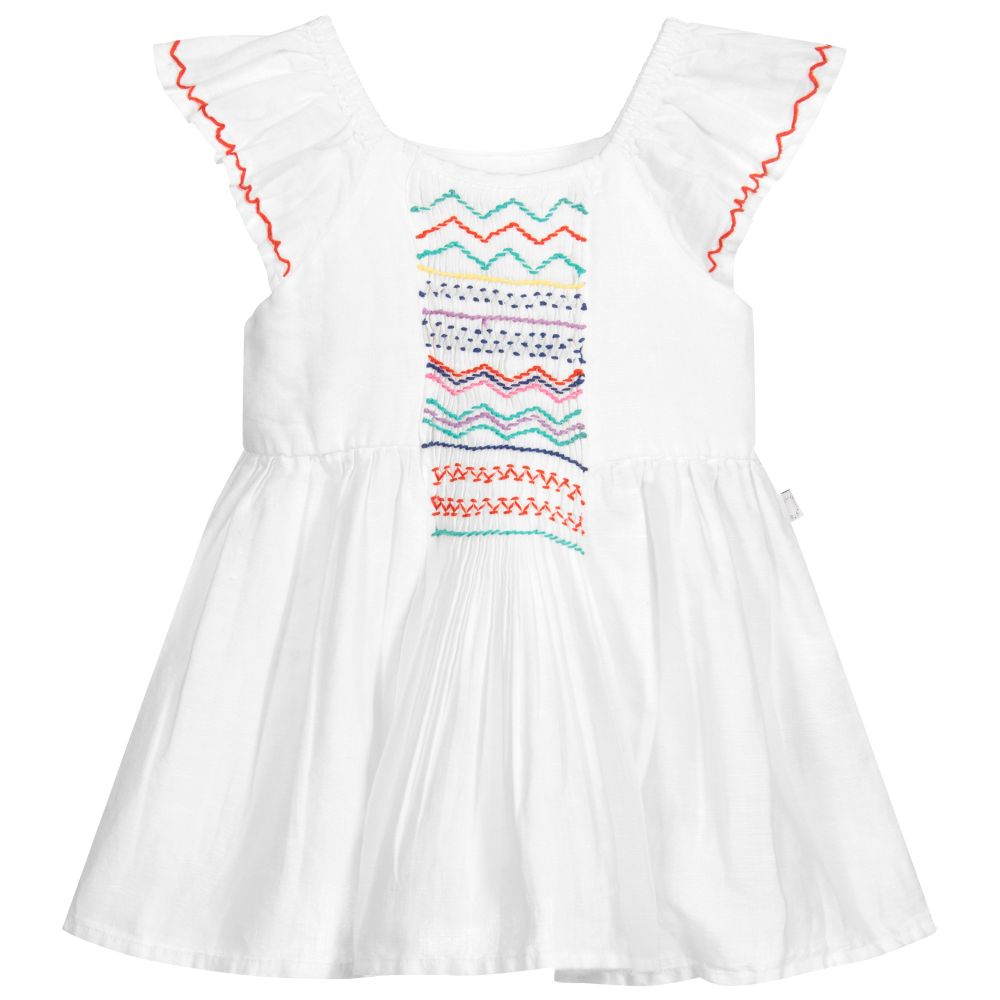 Baby Girls White Dress Set