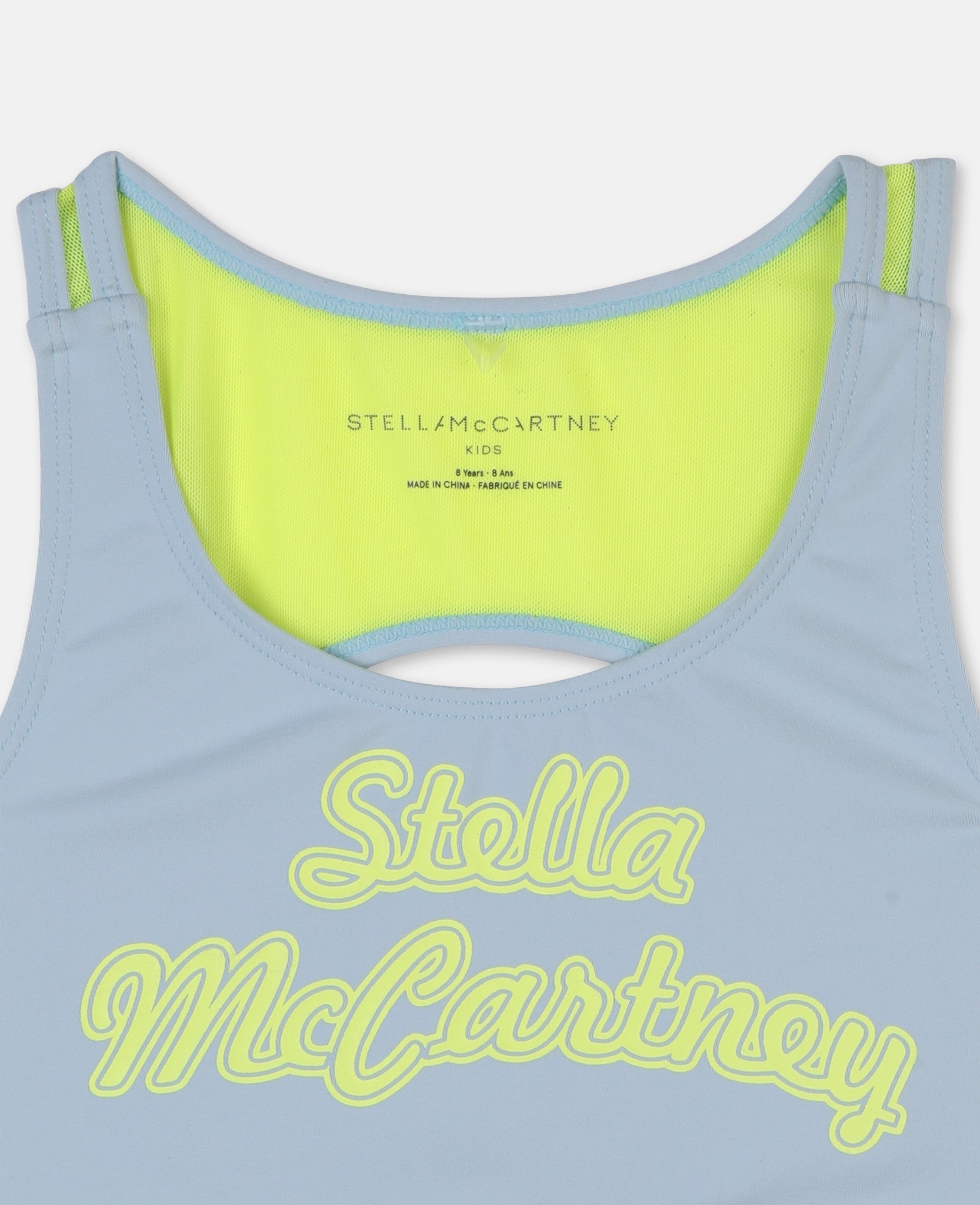 Girls Blue Logo Sport T-Shirt