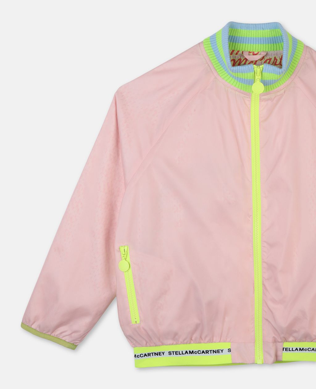 Girls Pink Logo Jacket