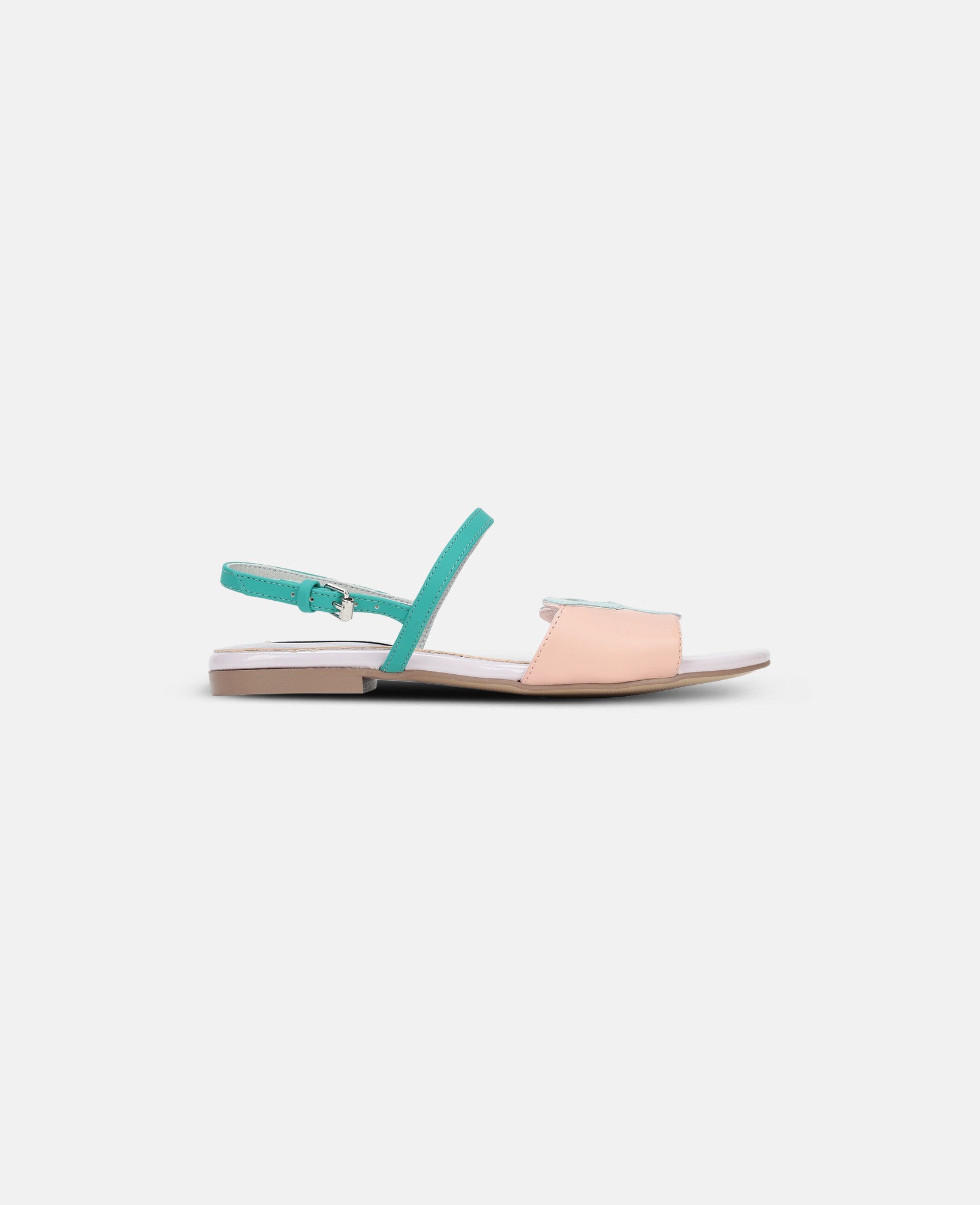 Girls Lilac Butterfly Sandals