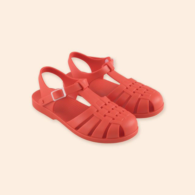 Girls Red Sandals