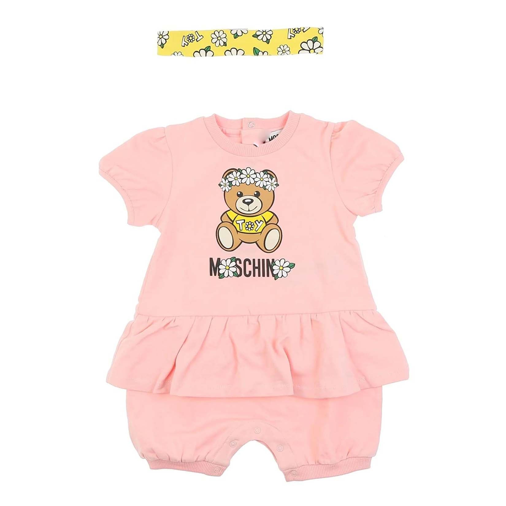 Baby Girls Rose Babysuit Set