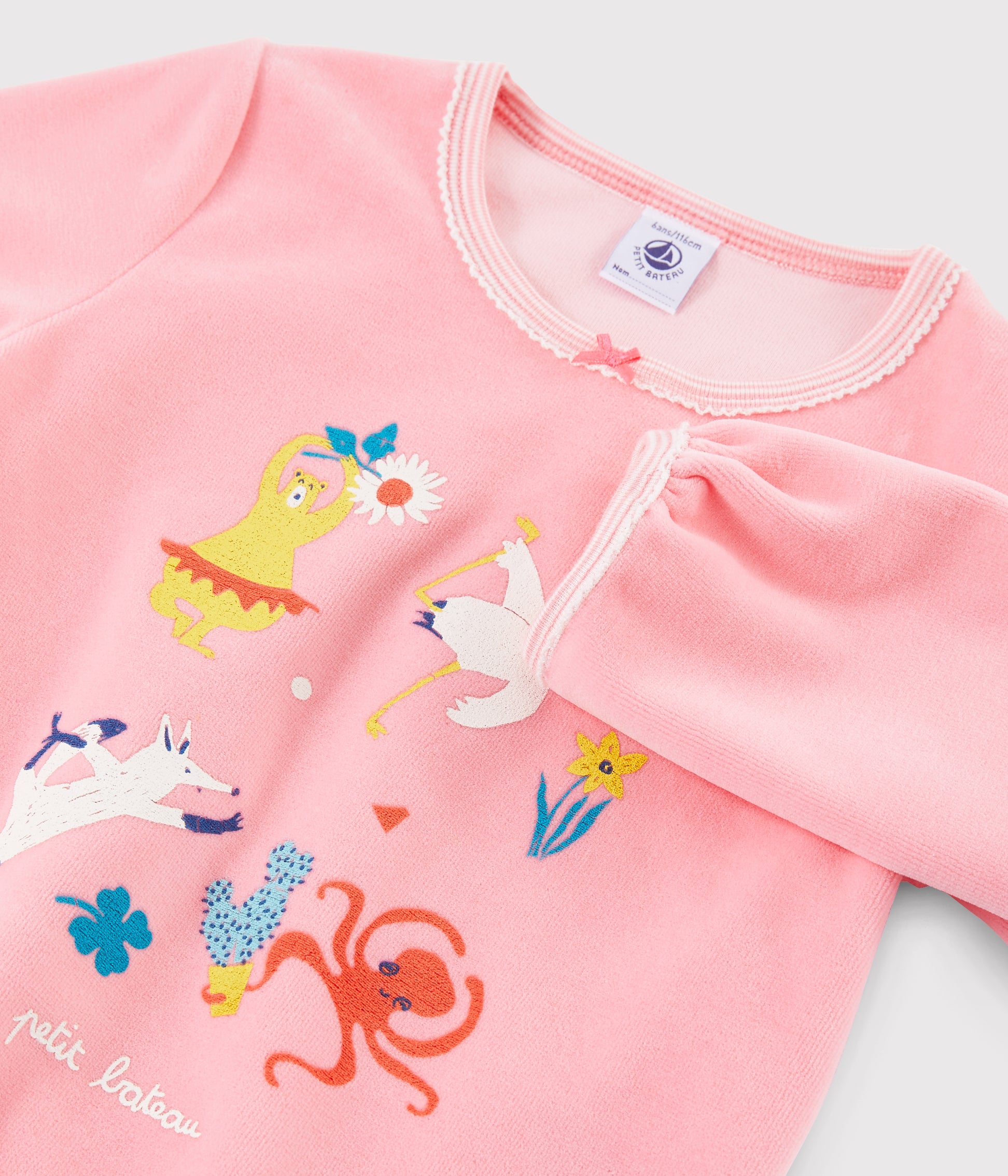 Girls Pink Nightwear Set
