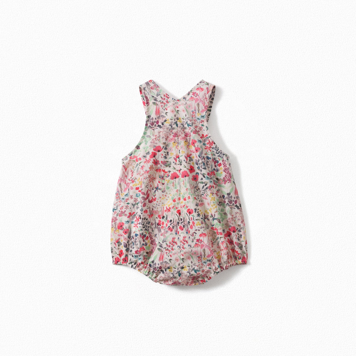 Baby Girls Multicolor Cotton Babysuit