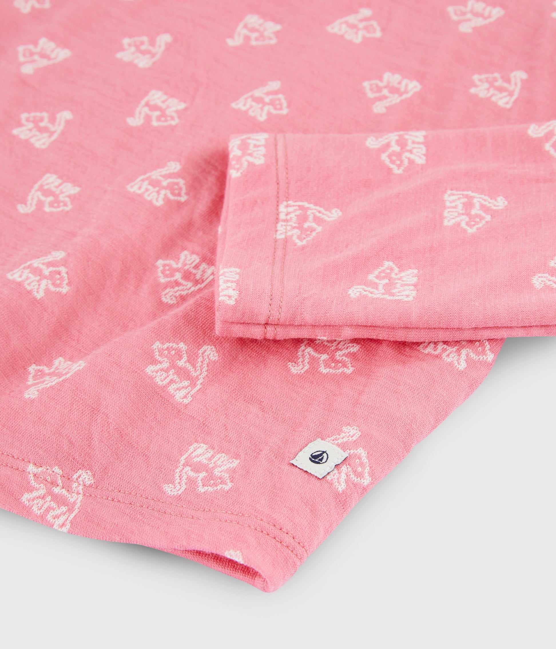 Girls Pink Cotton Nightwear Sets