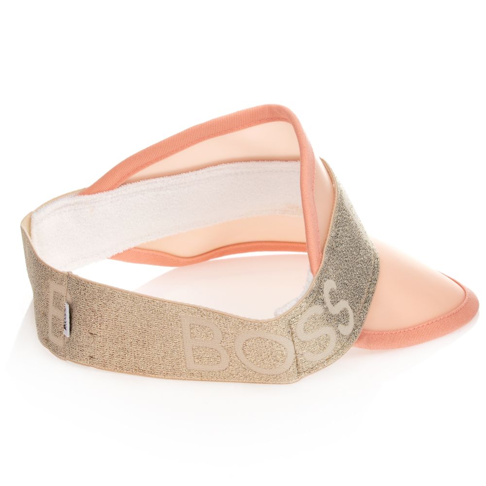 Girls Pink Logo Visor Cap