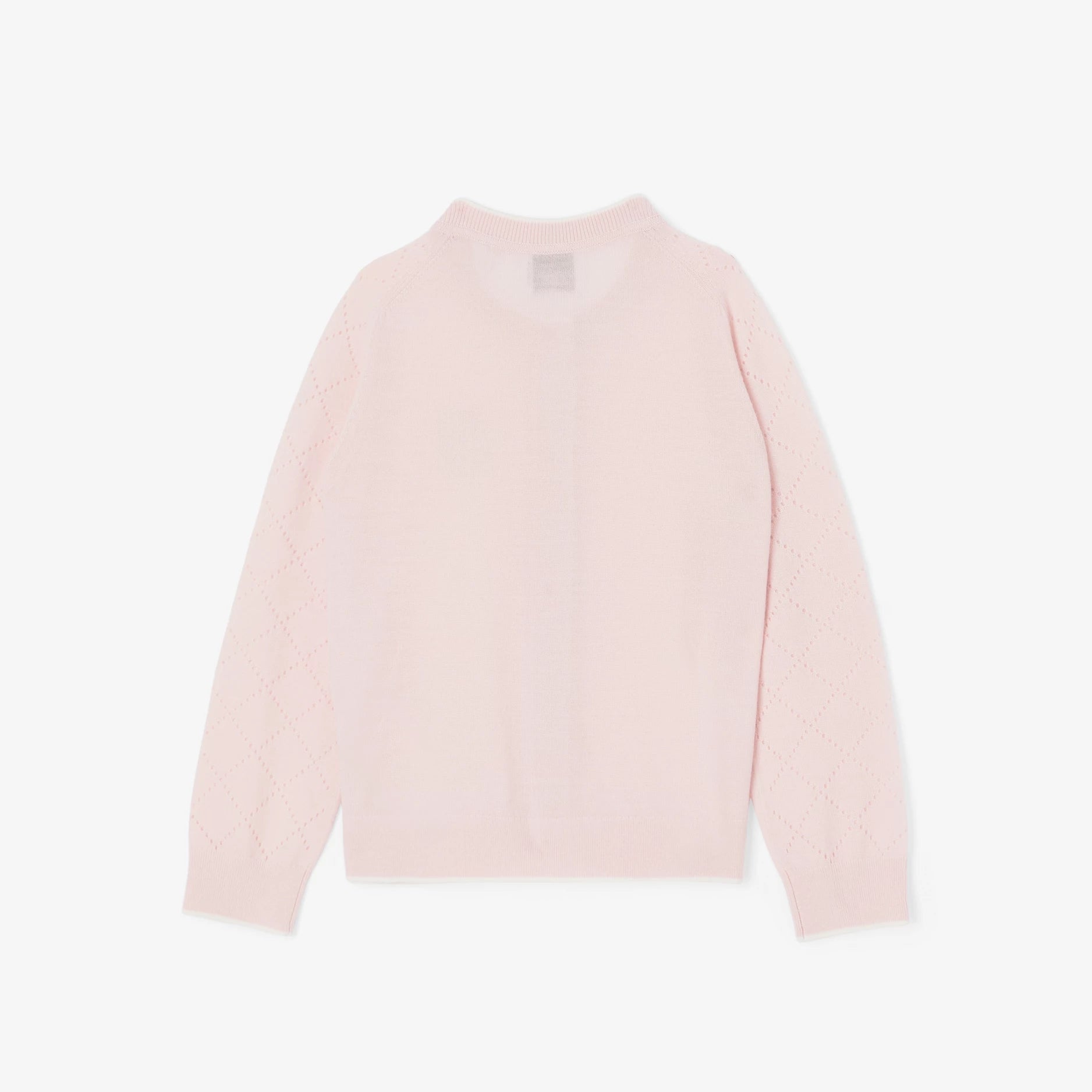 Girls Pink Logo Cardigan