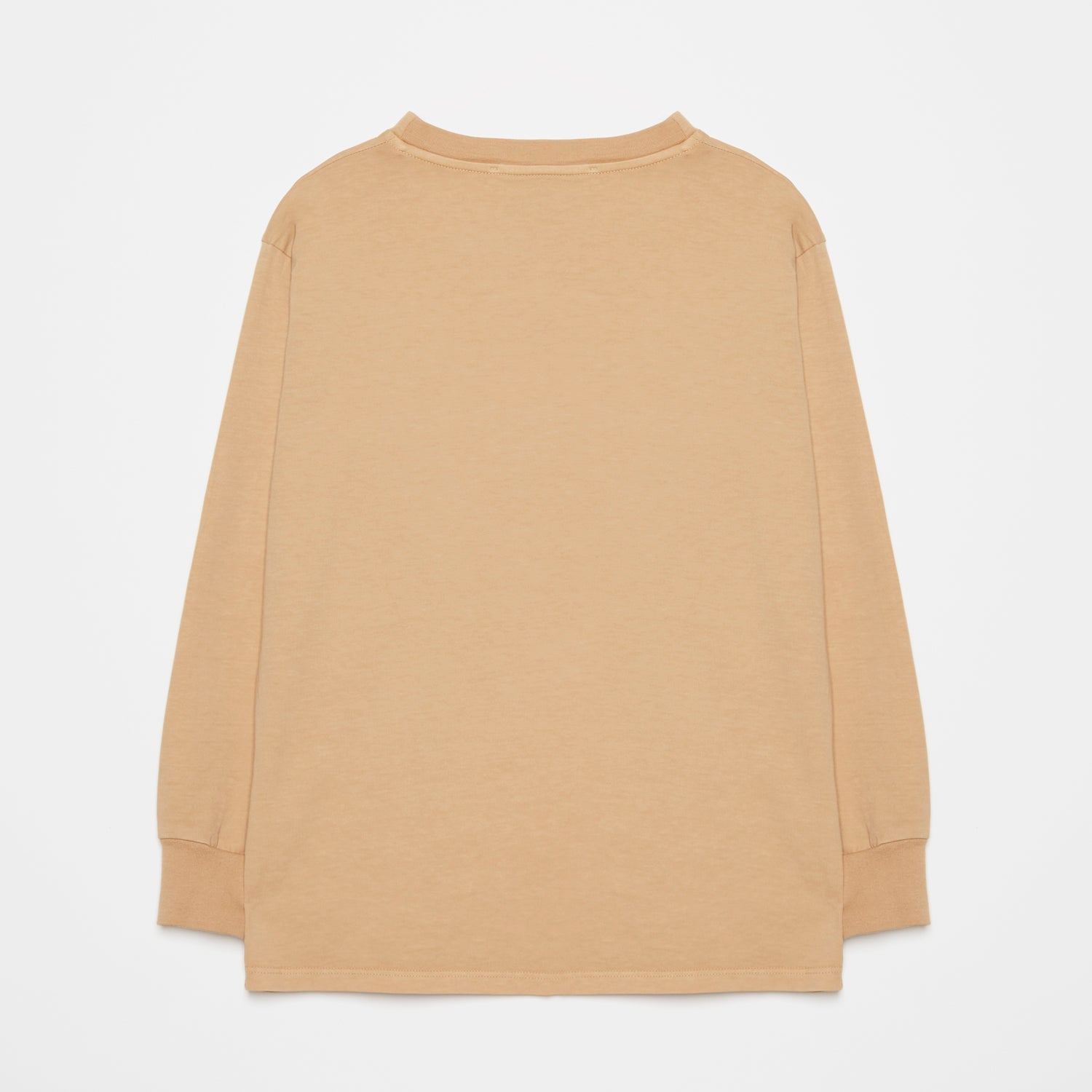 Boys & Girls Light Brown Printed Cotton T-Shirt