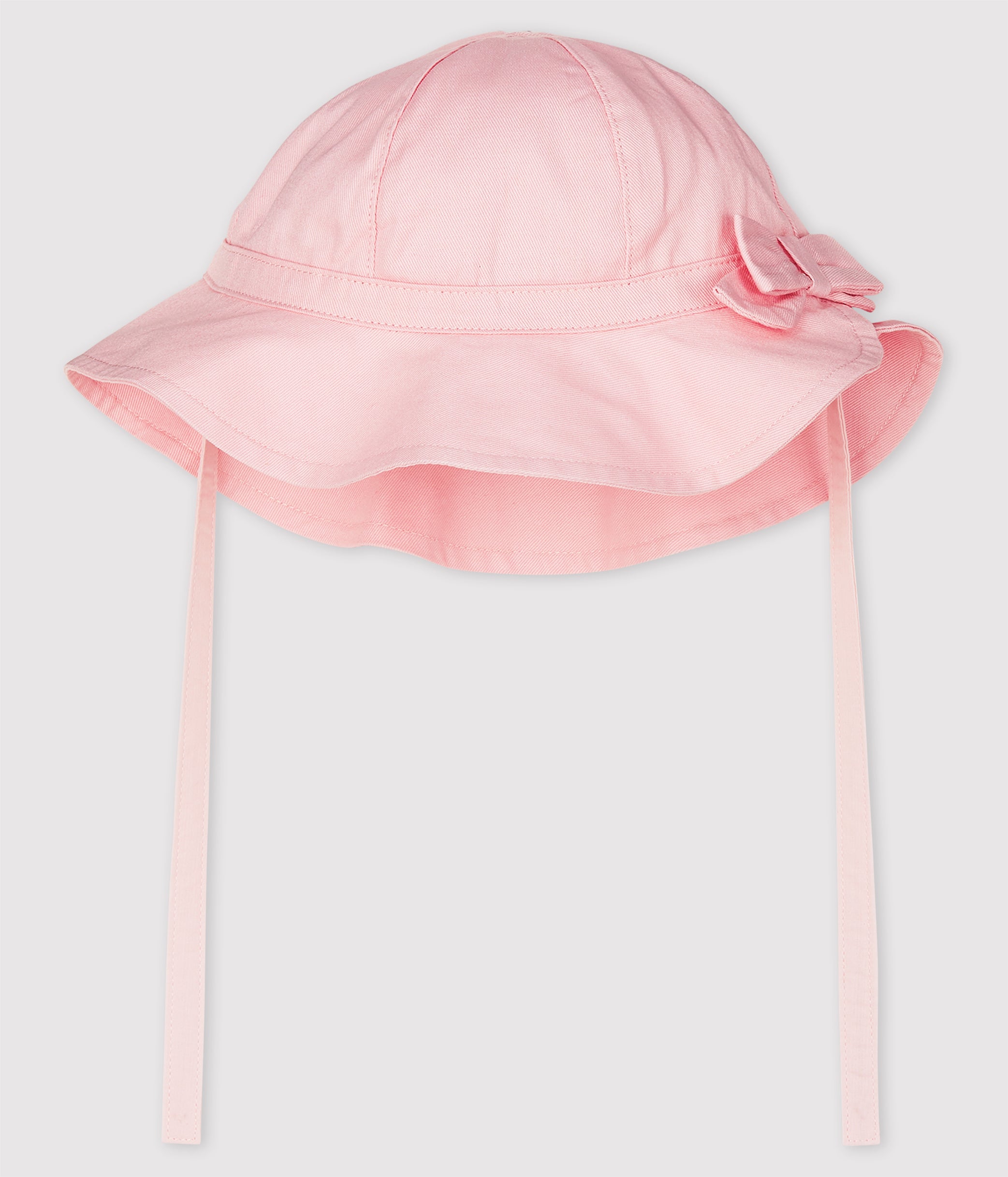 Baby Girls Pink Cotton Hat