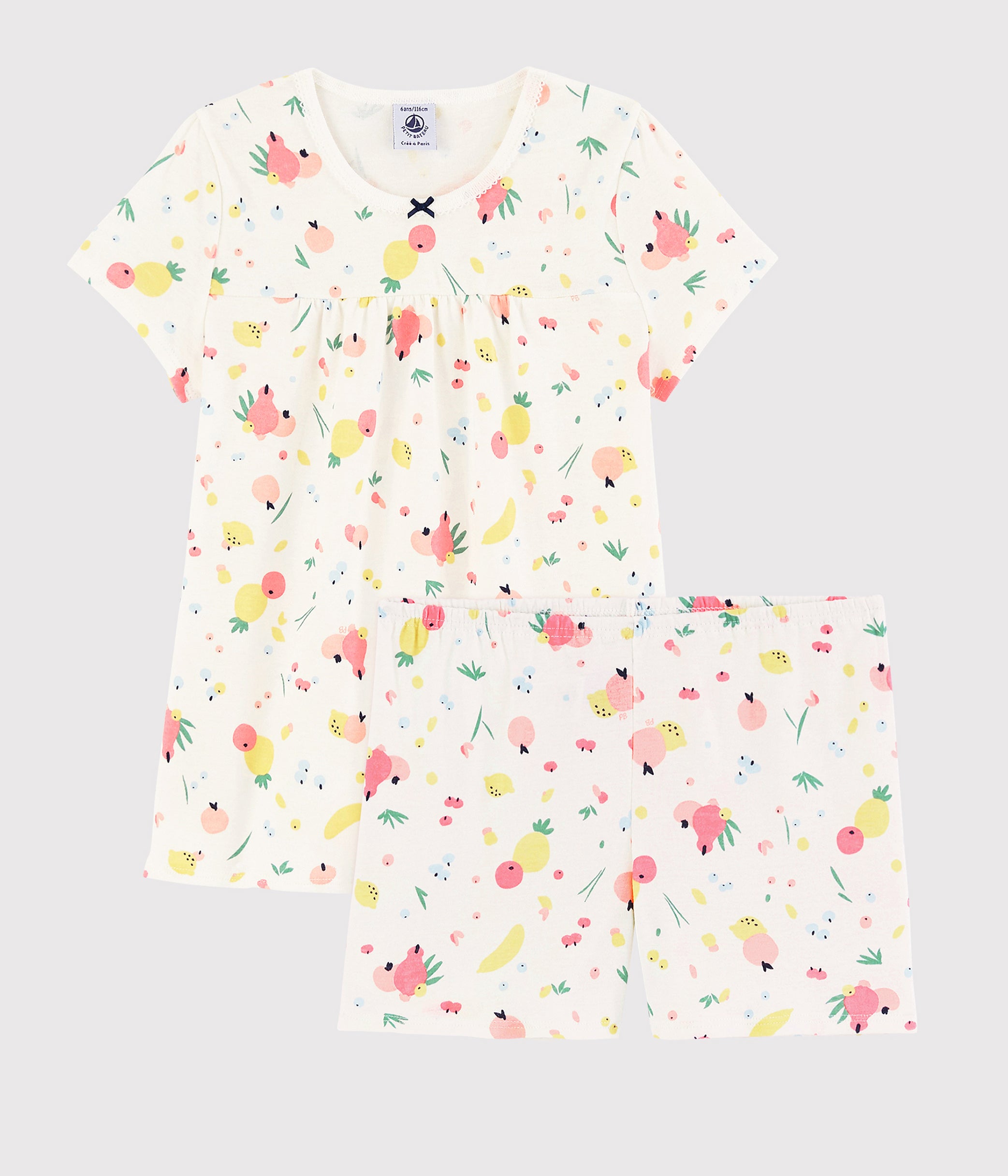 Girls Multicolor Printing Cotton Set