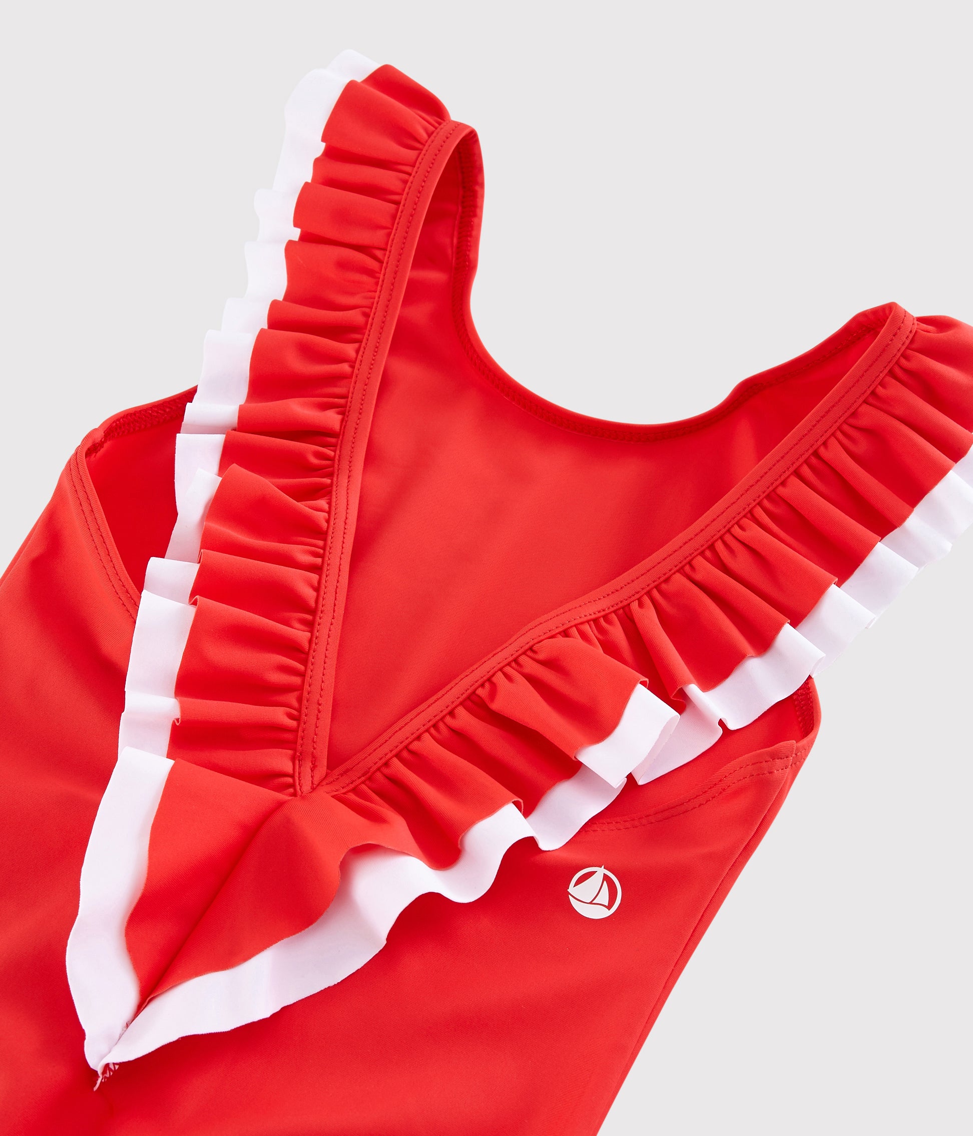 Girls Red Swimsuit