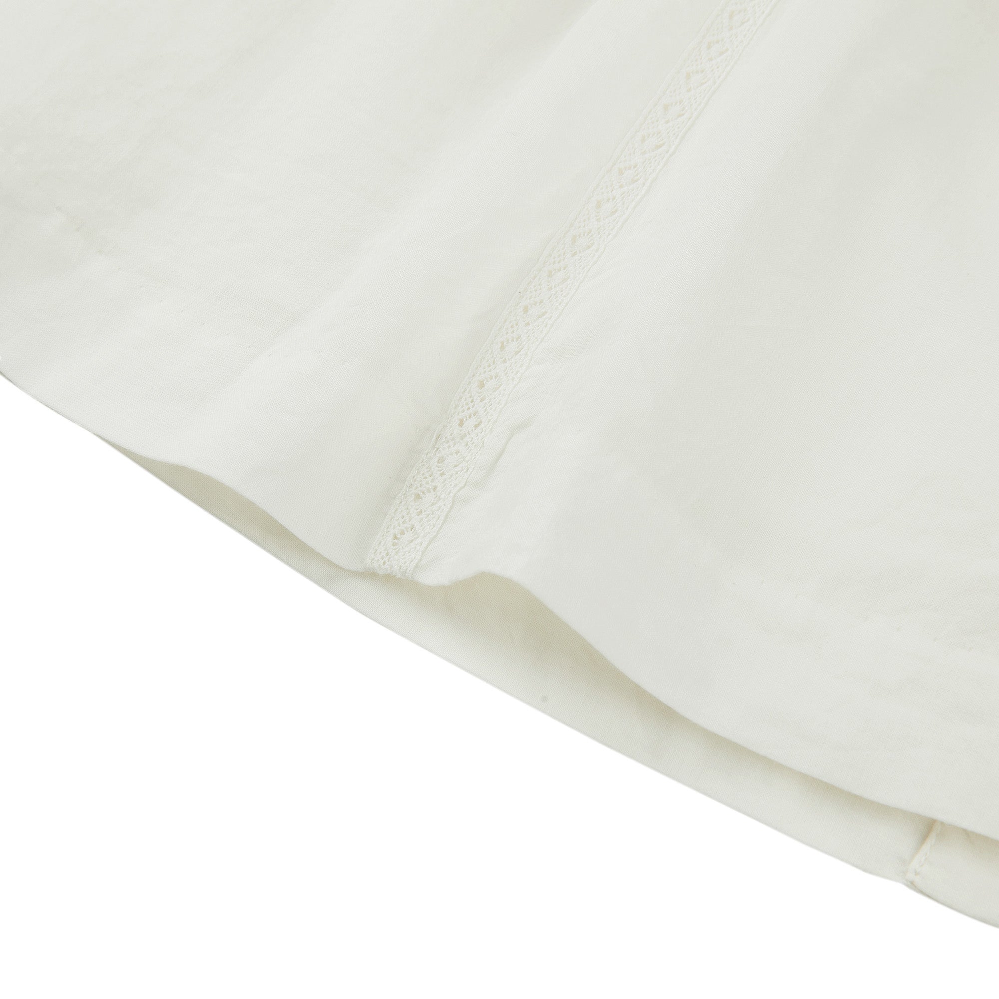 Baby Girls White Cotton Set