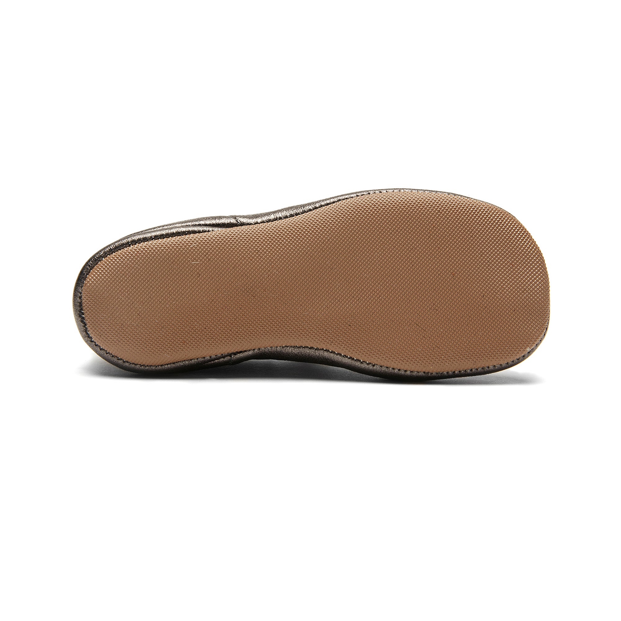 Girls Charcoal Leather Shoes