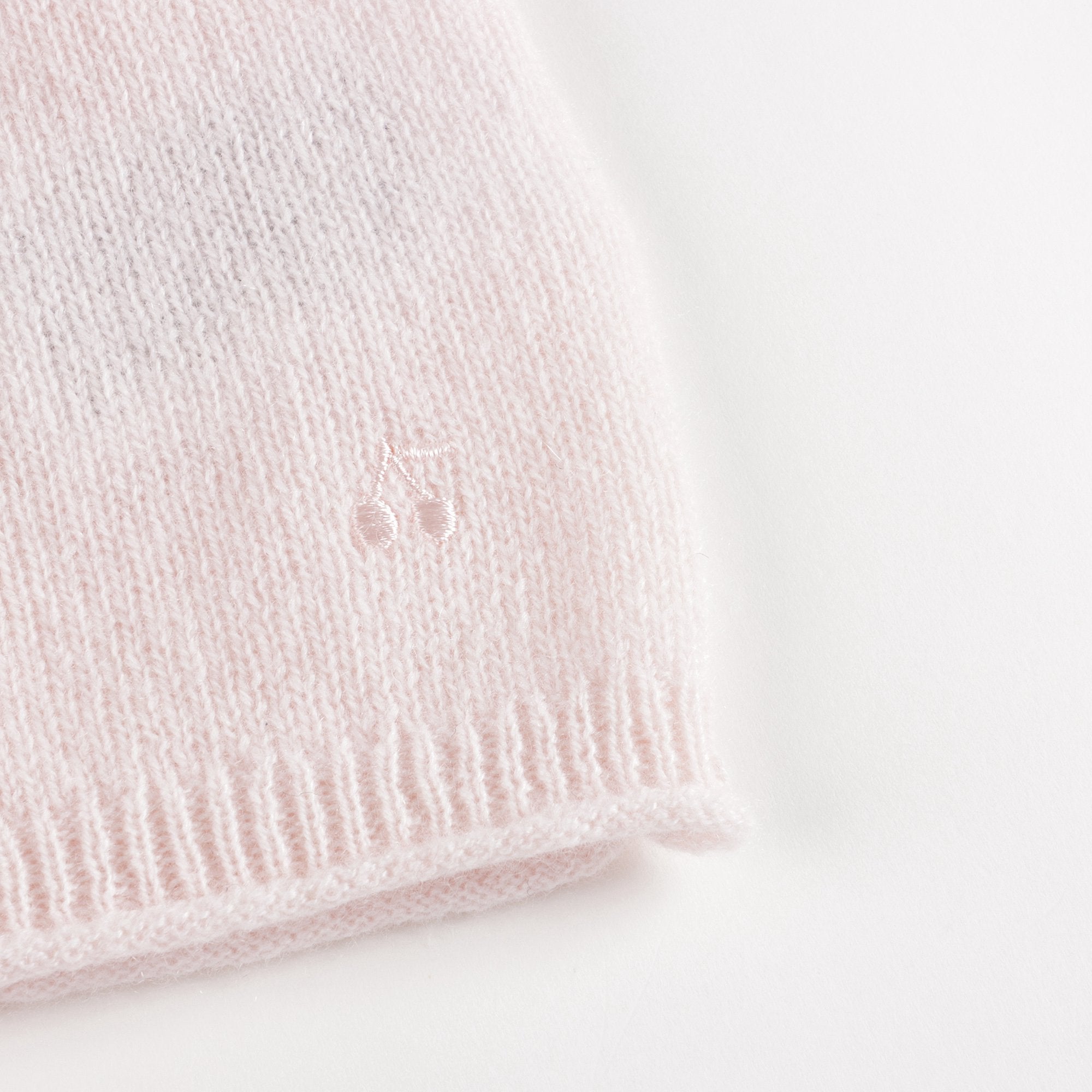 Baby Girls Pink Cashmere Cardigan