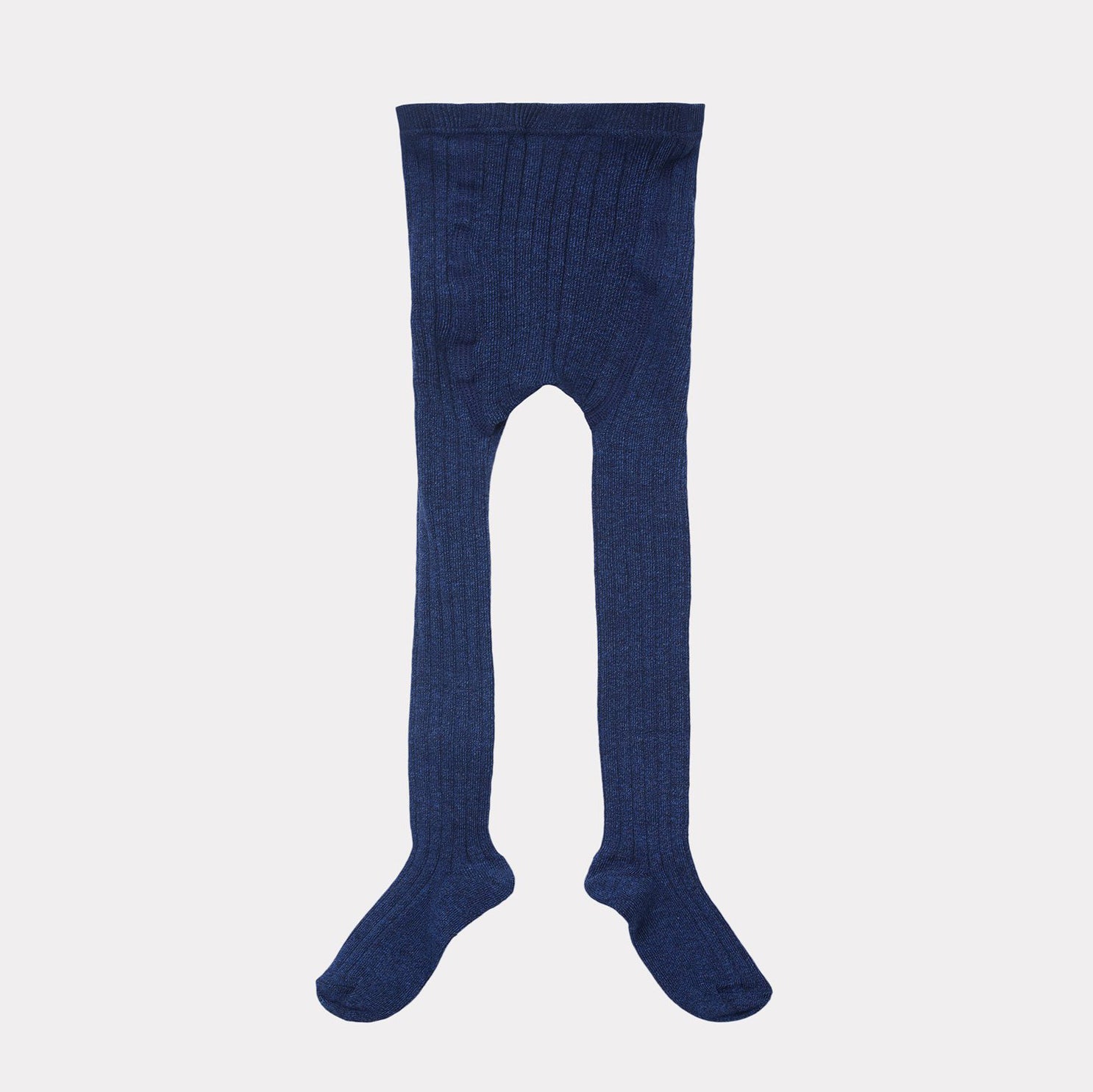 Girls Blue Cotton Tights