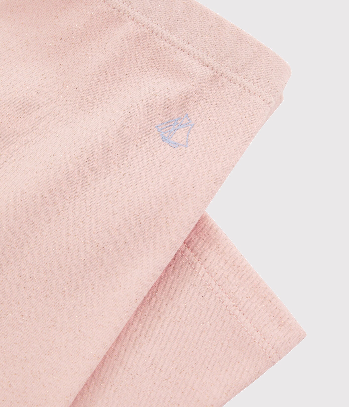 Girls Pink Cotton Leggings