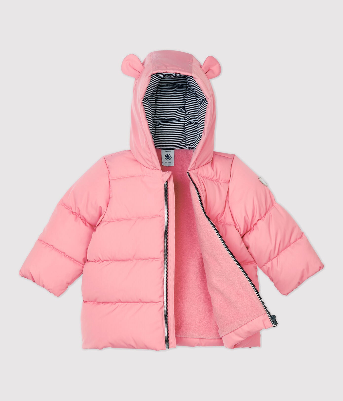 Baby Girls Pink Padded Jacket