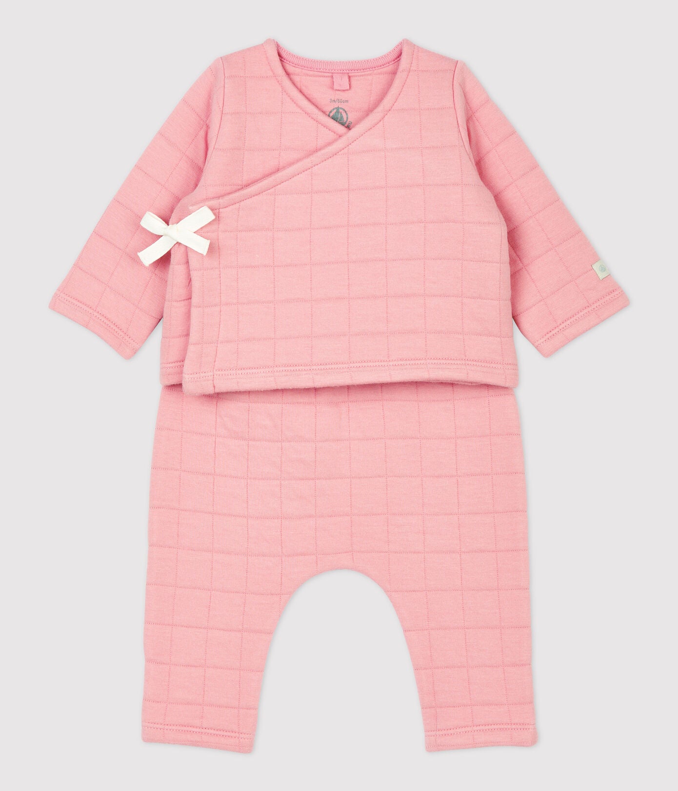 Baby Girls Pink Cotton Set