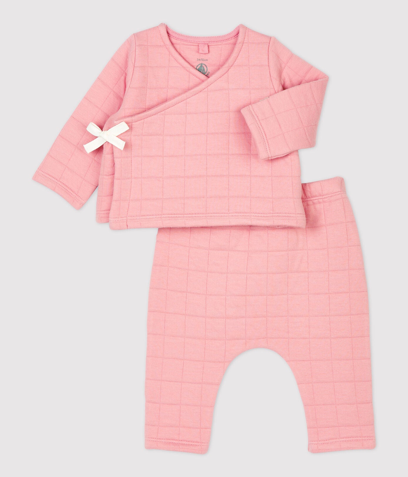 Baby Girls Pink Cotton Set