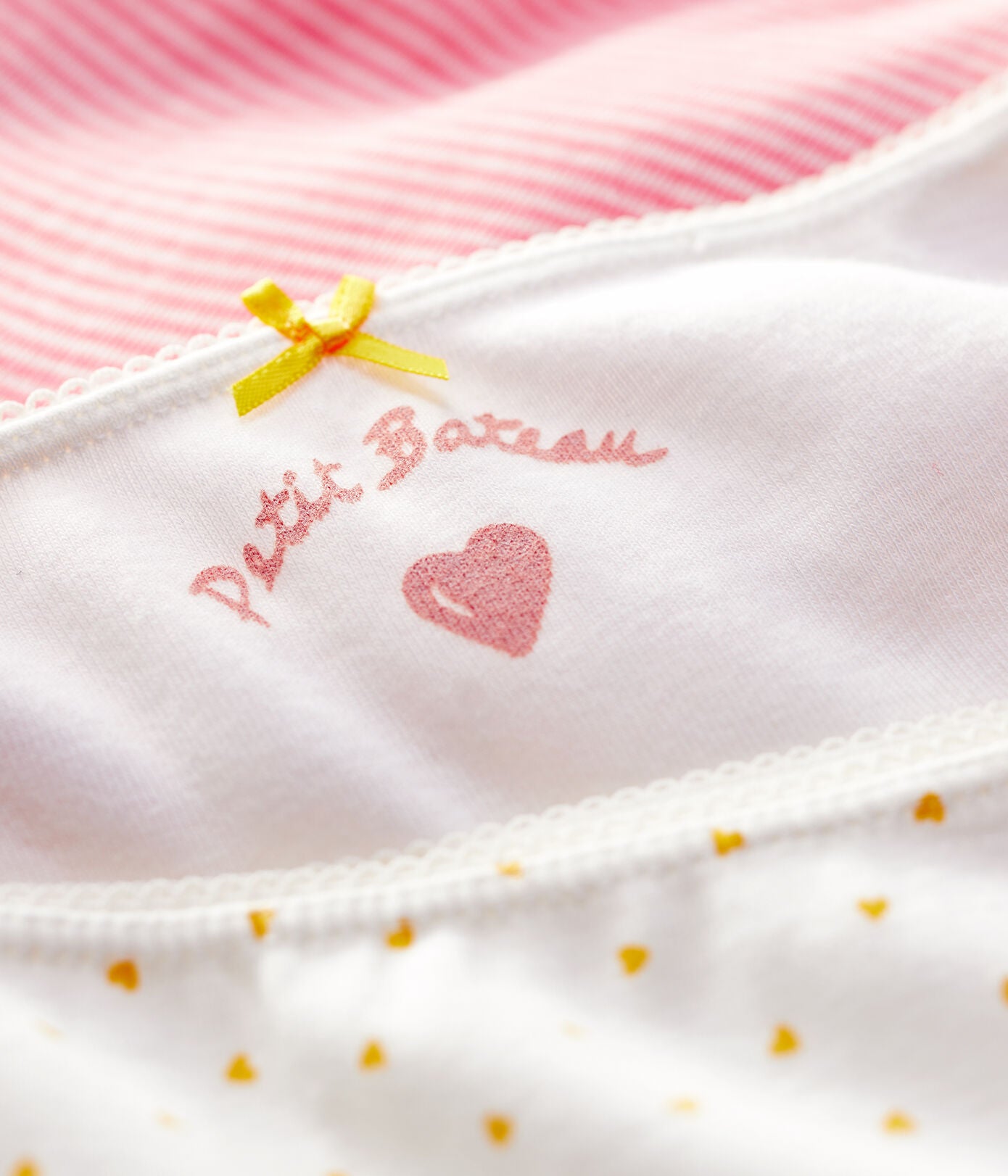 Girls Multicolor Cotton Underwear Set(3 Pack)