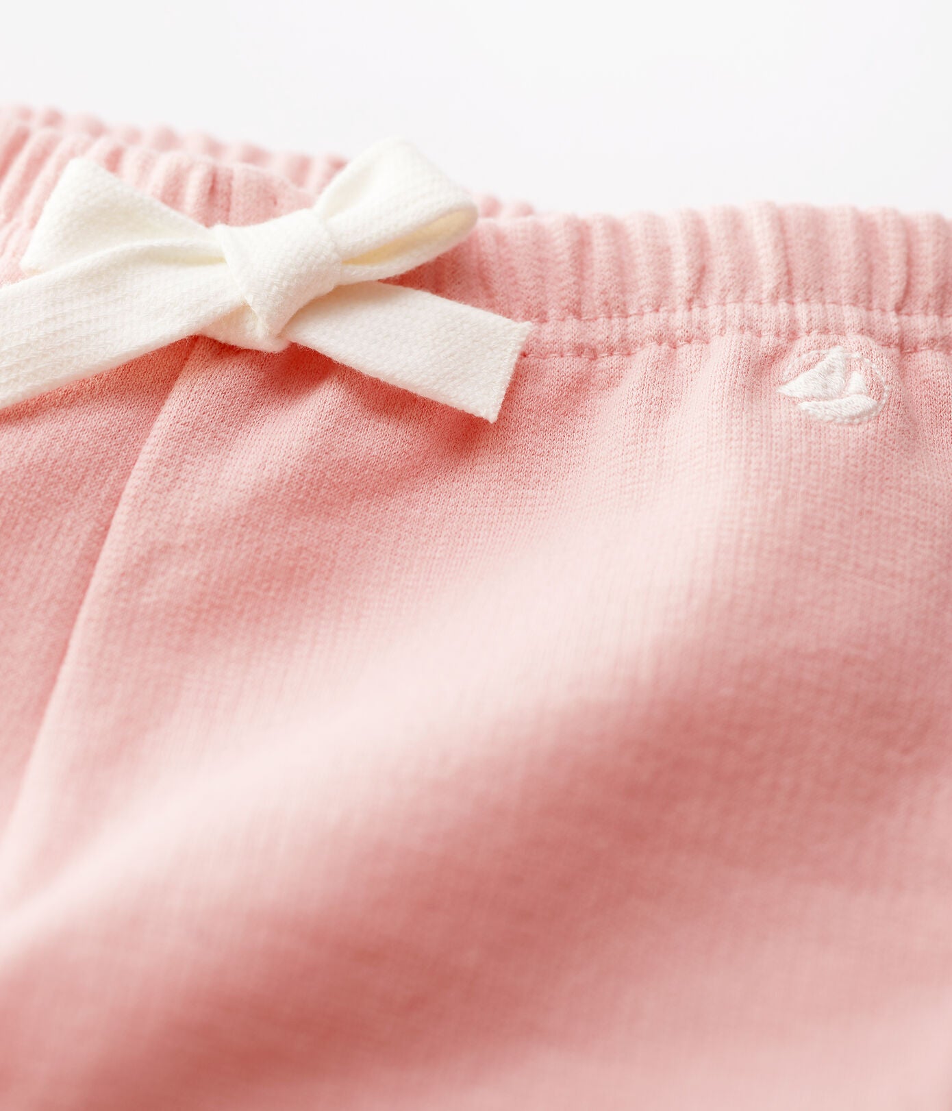 Baby Girls Pink Cotton Trousers