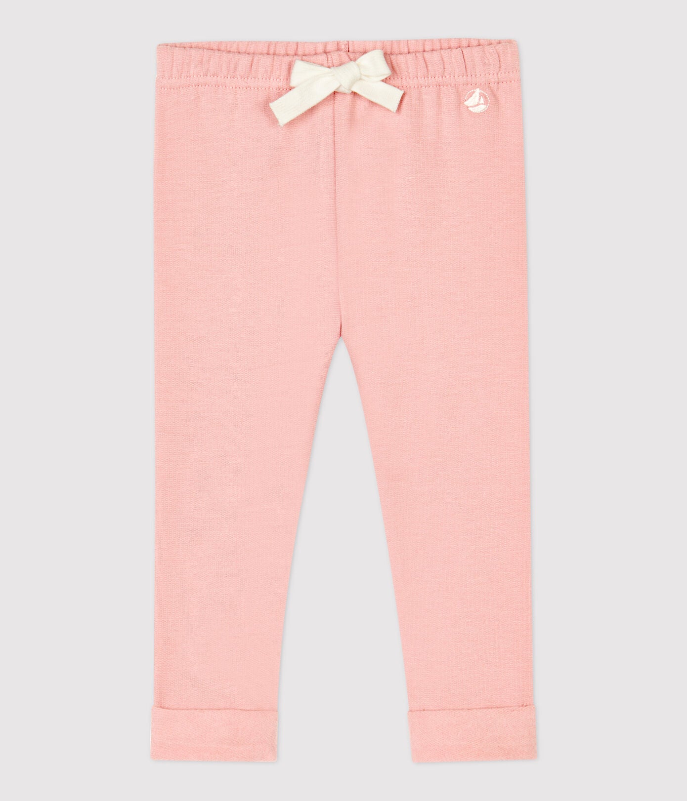 Baby Girls Pink Cotton Trousers