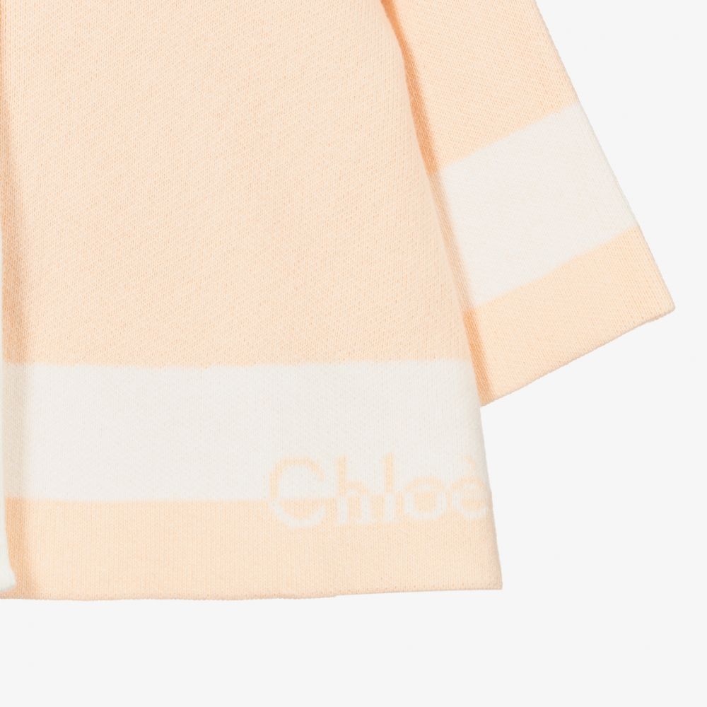 Baby Girls Pale Pink Hooded Coat