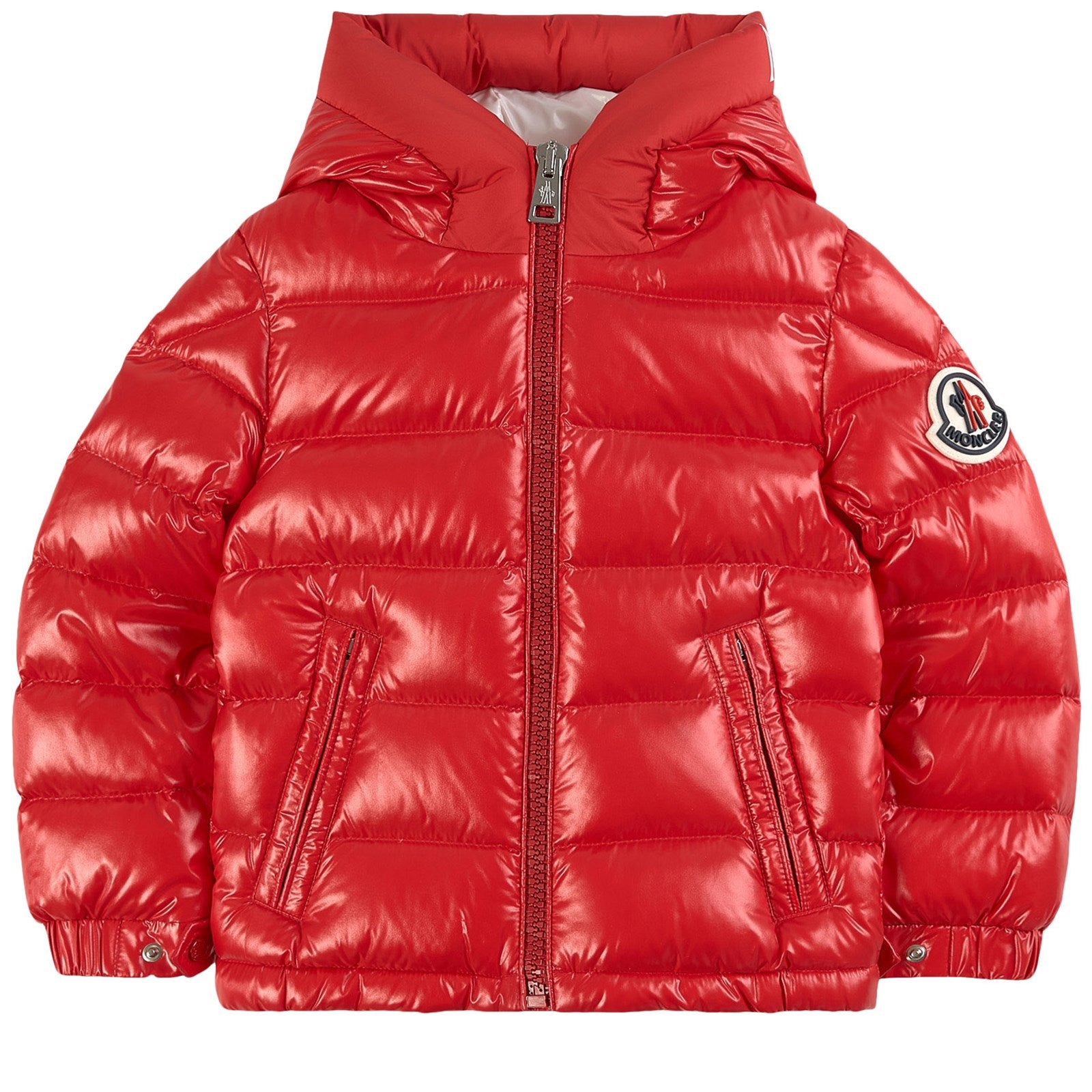Girls Red "SALZMAN" Padded Down Jacket