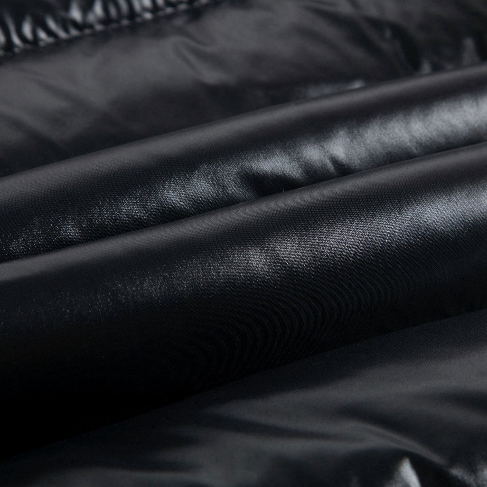 Girls Black "Moka" Padded Down Coat
