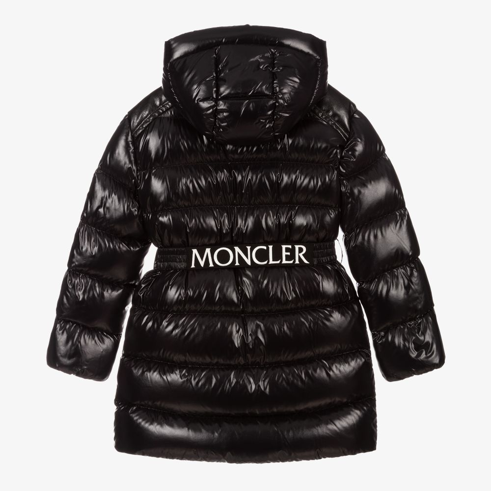 Girls Black "ADILE" Padded Down Coat