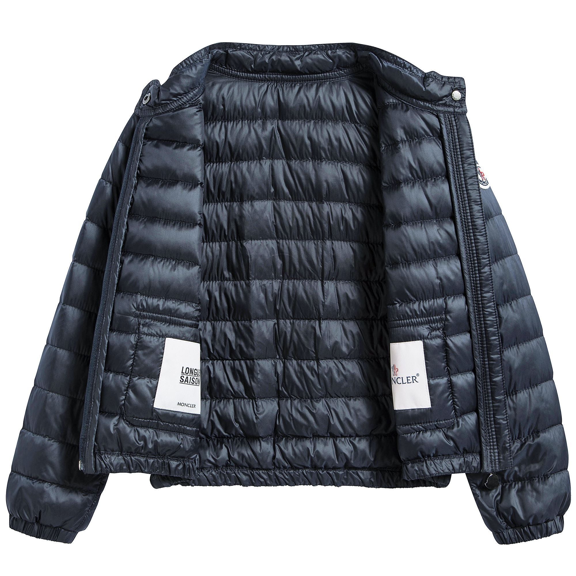Girls Blue 'Lans' Padded Down Jacket