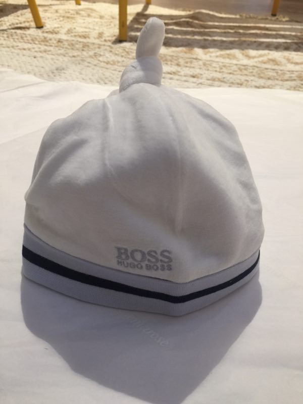 Baby White Cotton Hat