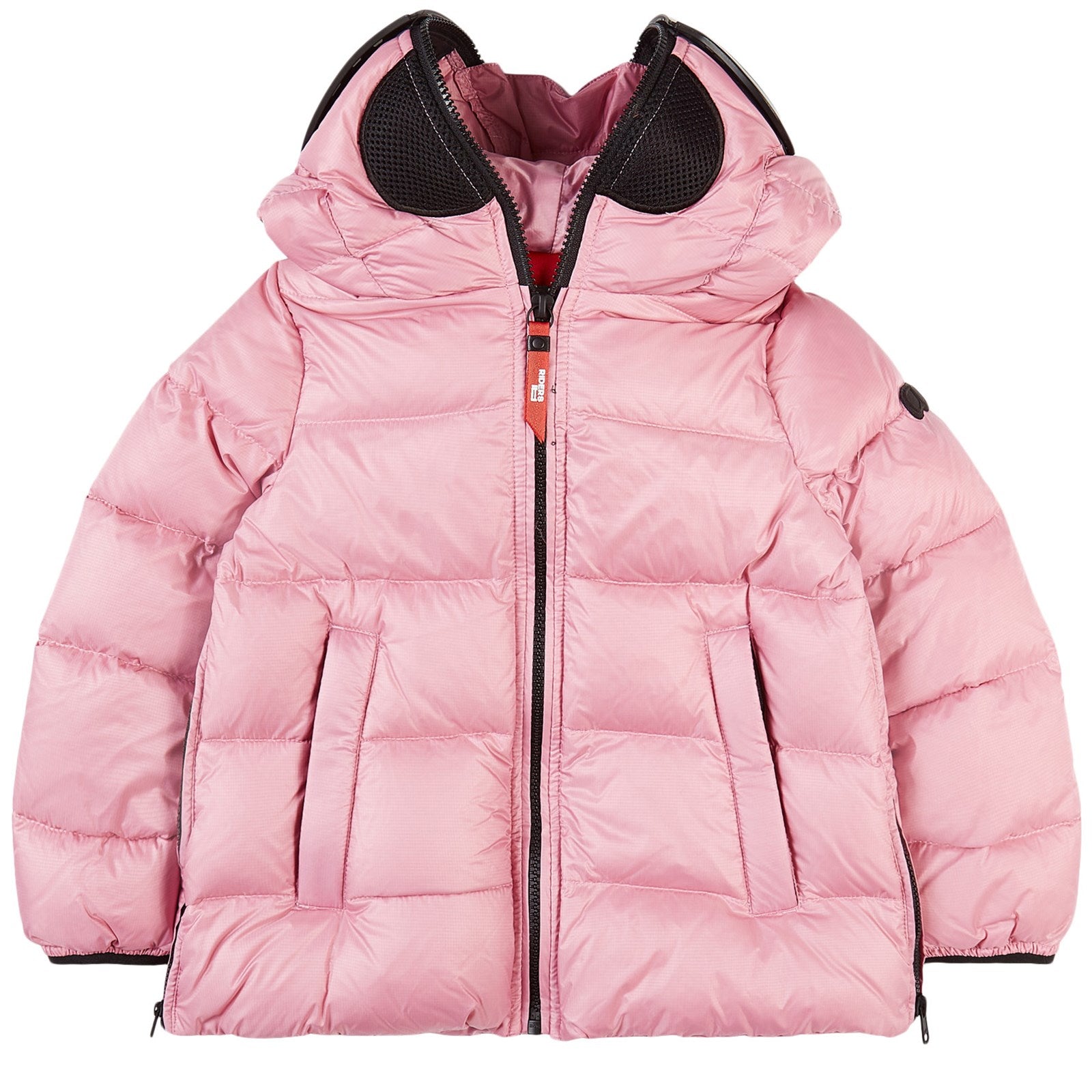 Girls Pink Padded Down Jacket