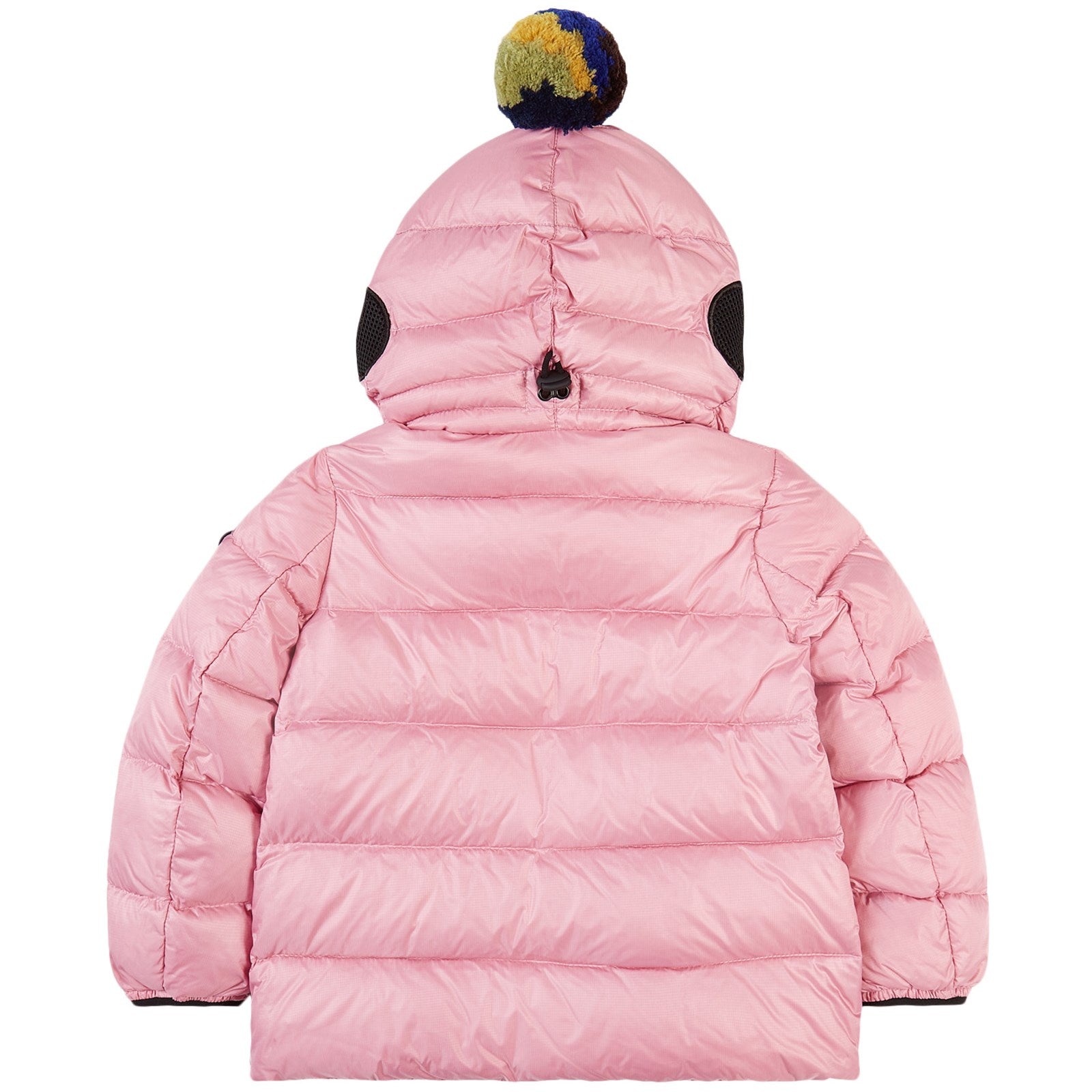 Girls Pink Padded Down Jacket