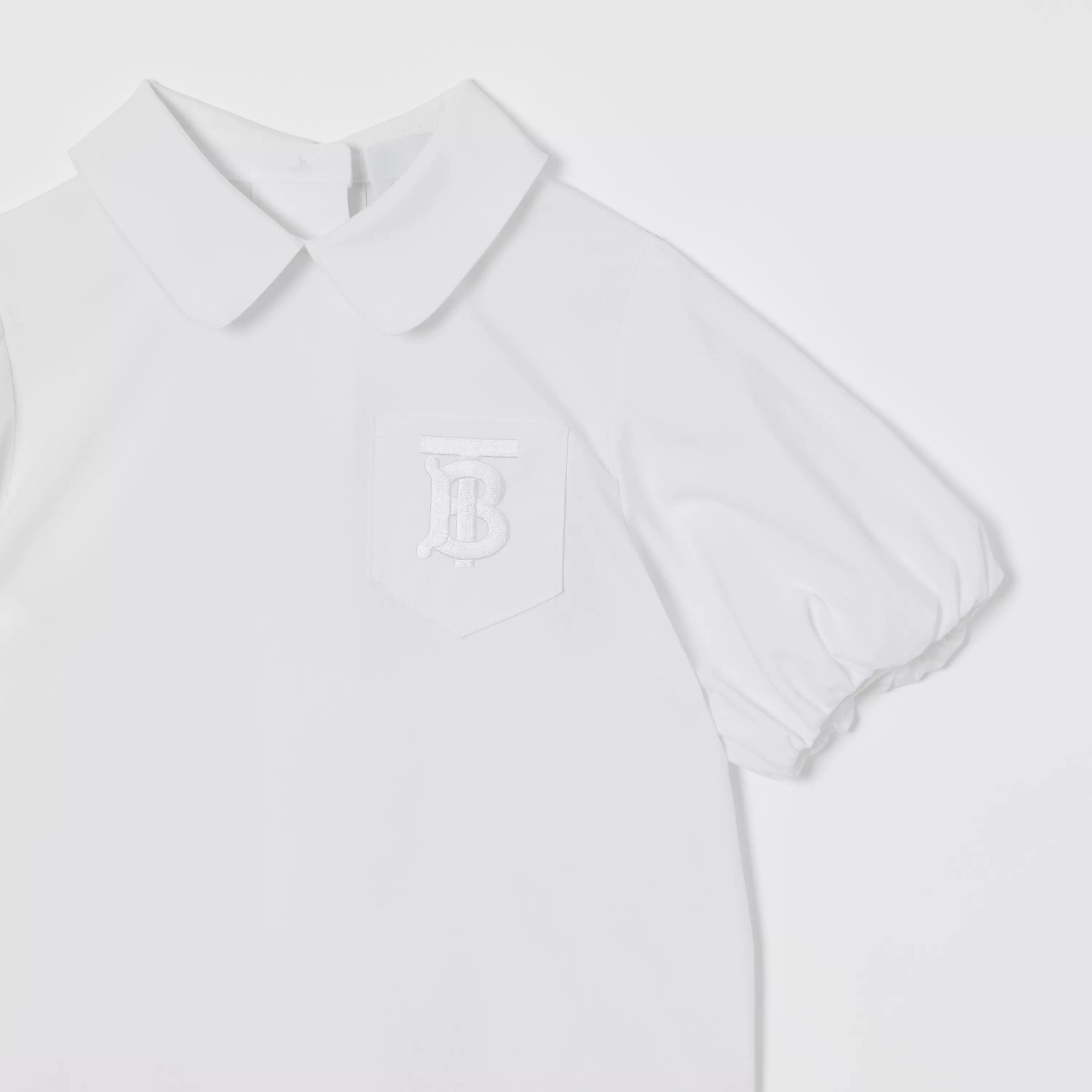 Girls White Cotton Shirt