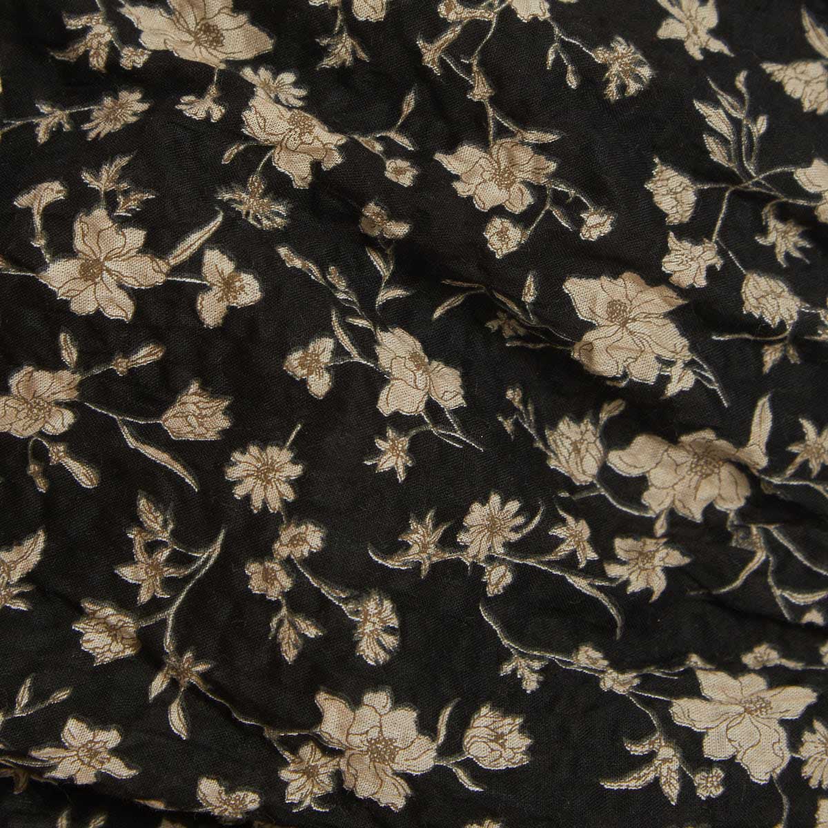 Baby Girls Black Floral Bloomers