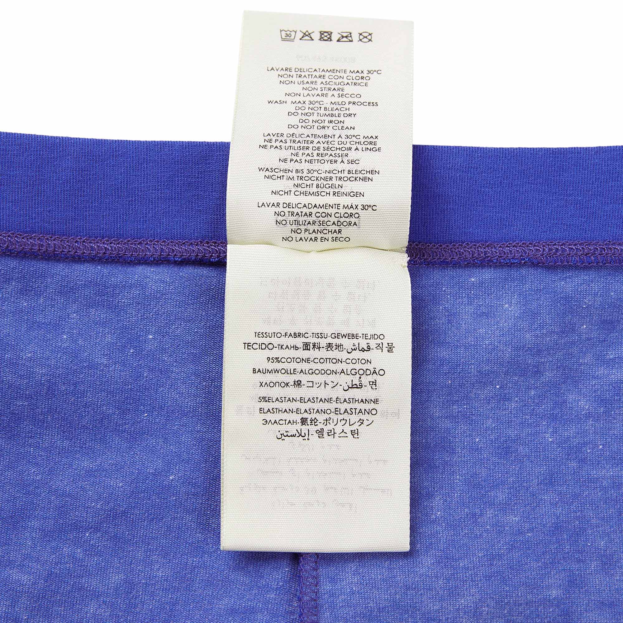 Girls Blue GG Cotton Leggings