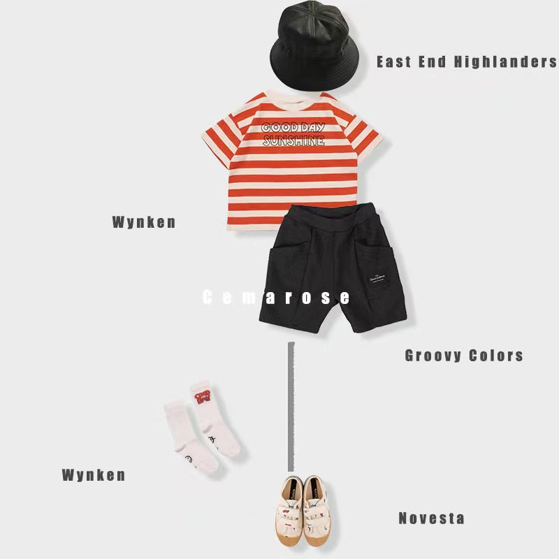 Boys & Girls Black Shorts